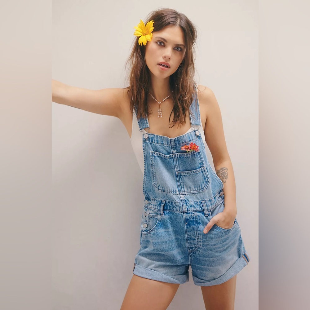 Free People Ziggy Shortalls